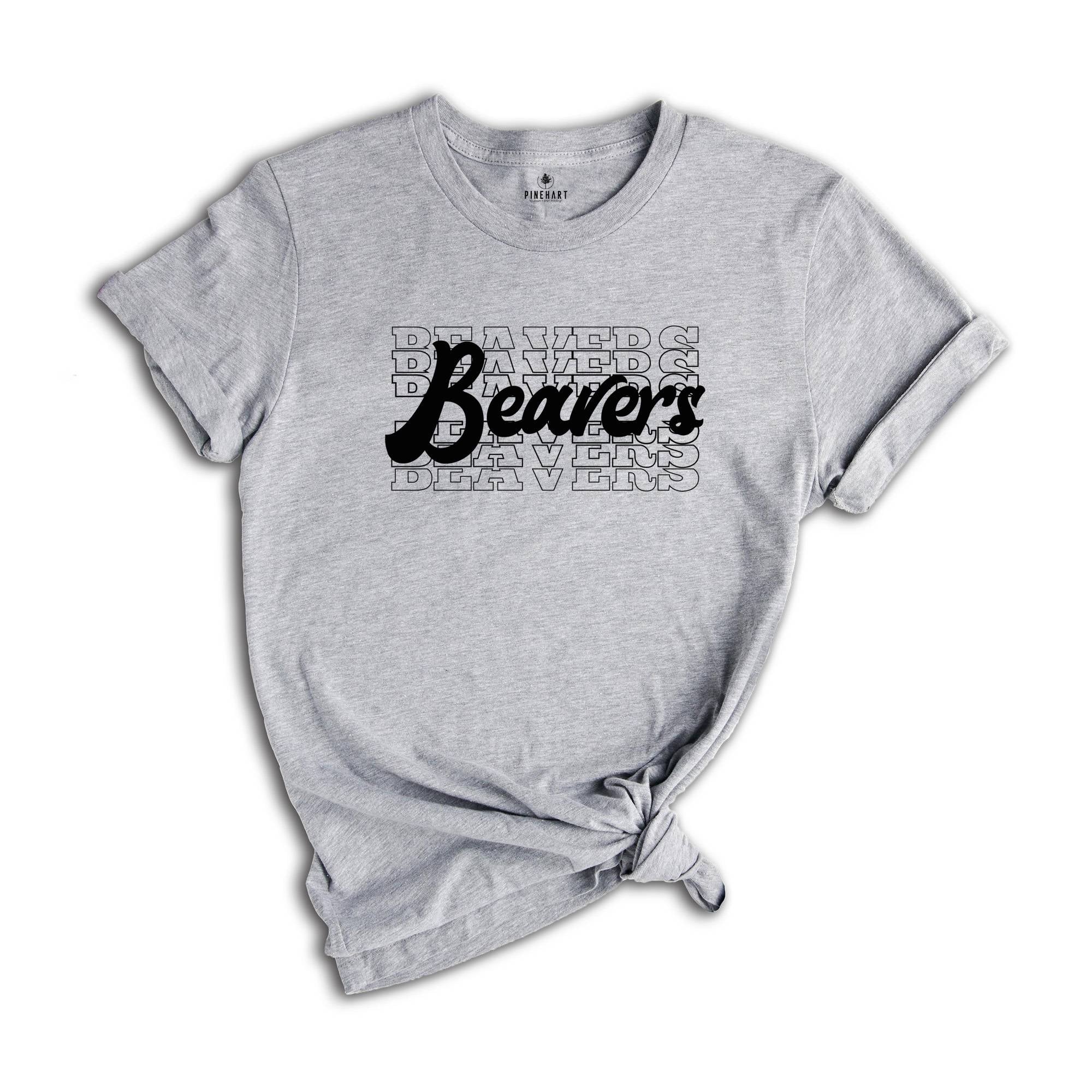 Team Mascot Shirt, Beavers Team Shirt, Beavers Team Spirit Shirt, Beavers Fan Shirt, Beavers School Shirt, Beavers School Spirit