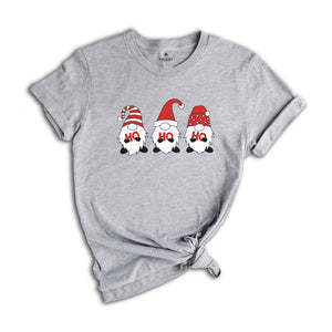 Ho Ho Ho Shirt, Christmas Gnome Shirt, Trendy Christmas Shirt, Gnomes Tee, Gnome Holiday Shirt, Christmas Party Shirt, Holiday Shirt