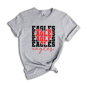 Team Mascot Shirt, Eagles Team Shirt, Eagles Football Shirt, Eagles Fan Shirt, Eagles School Shirt, Eagles School Spirit, Eagle Mascot Shirt