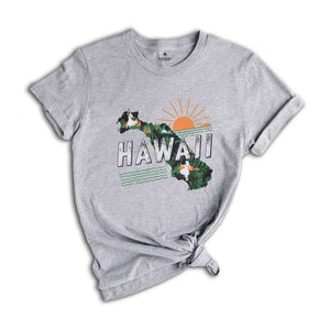 Retro State Of Hawaii Shirt, State Of Hawaii Shirt, State Shirt, Hawaii Shirt, Hawaii Lover Shirt, Family Trip Shirt, Travel Shirt