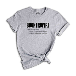 Booktrovert T-shirt, Bookish Shirts, Teacher Tshirt, Librarian Shirt, Bookworm Shirt, Booktok Shirt, Bookworm Gift