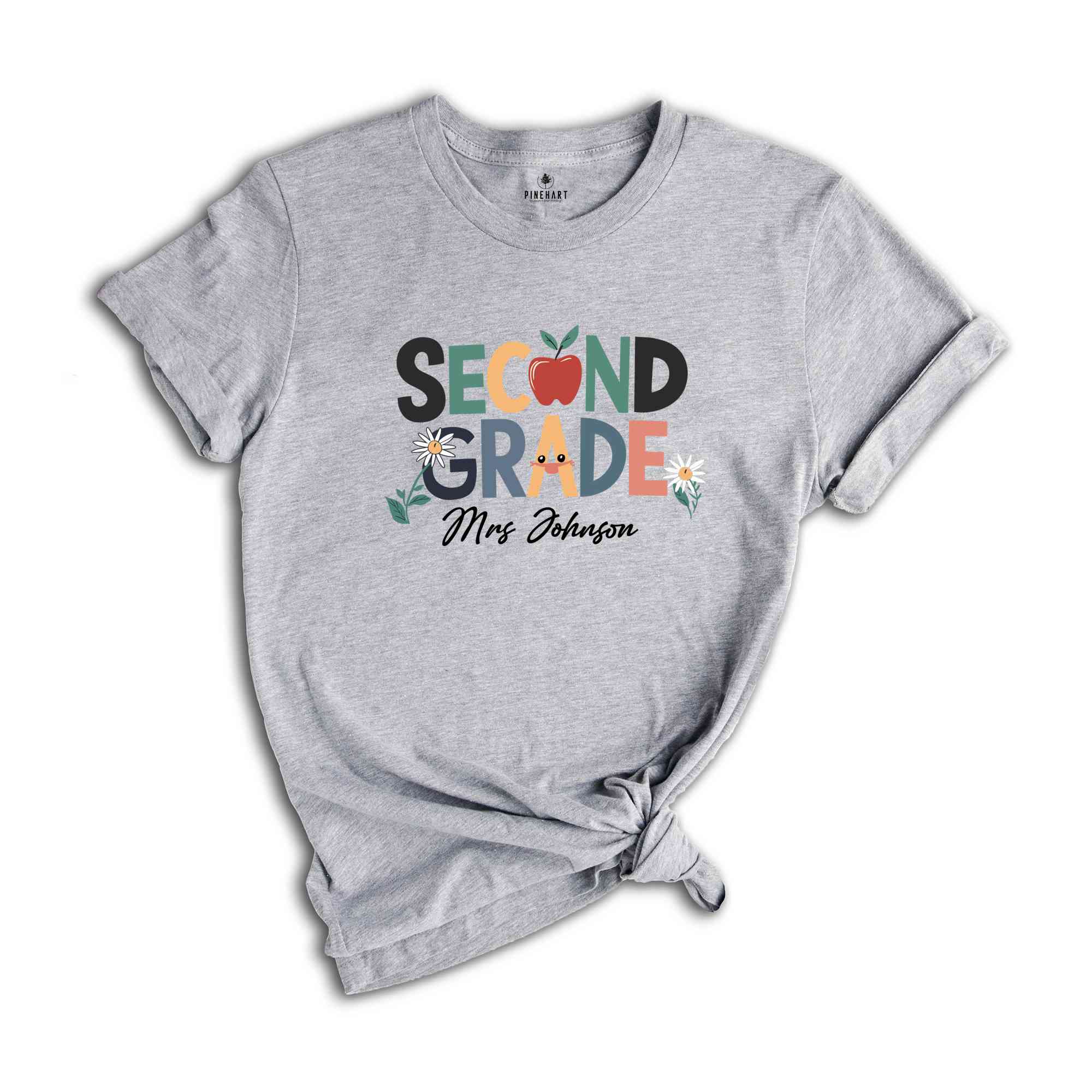 Custom Second Grade Teacher Shirt, Second Grade Dream Team Shirt, Personalized 2nd Grade Teacher Gift, Back to School Teach