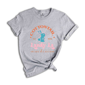 Cottontail Landy La Shirt, Jelly Beans Shirt, Funny Easter Shirt, Easter Bunny Shirt, Cotton Tail Shirt