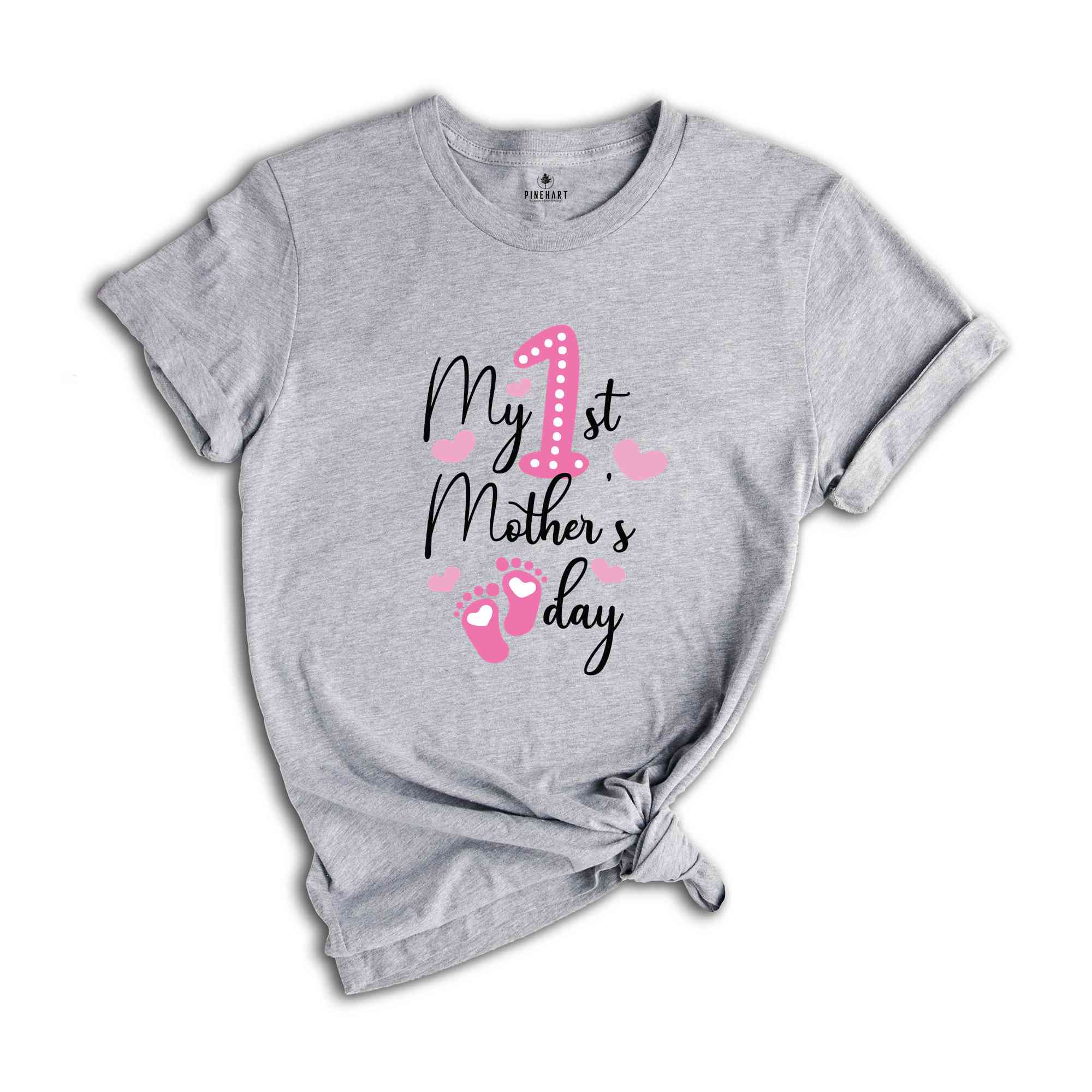 My 1st Mother's Day Matching Shirt, Mom And Baby Girl Matching Mother's Day Shirt, Mother's Day Gifts