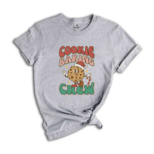 Cookie Baking Crew Shirt, Cute Christmas Shirt, Christmas Party, Holiday Gift, Cookie Shirt, Christmas Crew Shirt, Retro Xmas Shirt