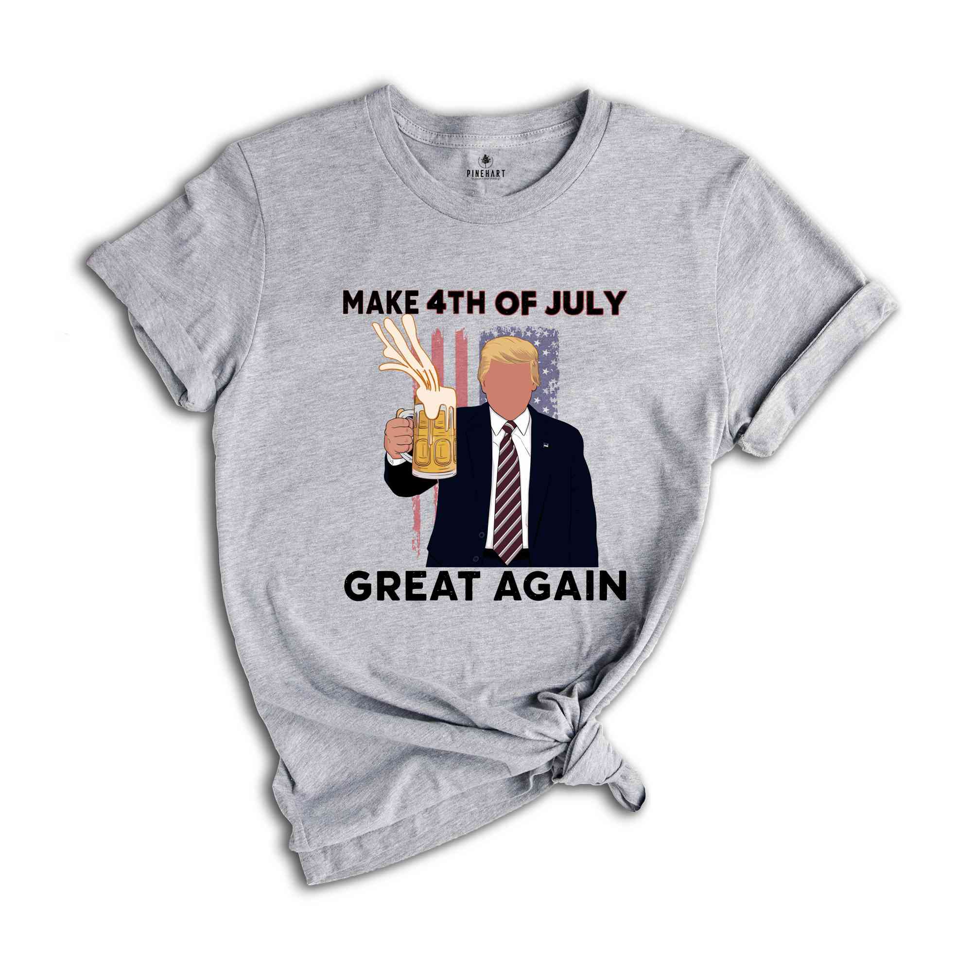 Make 4th of July Great Again Shirt, Funny 4th of July Shirt, Ultra Trump Shirt, 4th of July Trump, Funny Republican Shirt, Trump 2024 Shirt