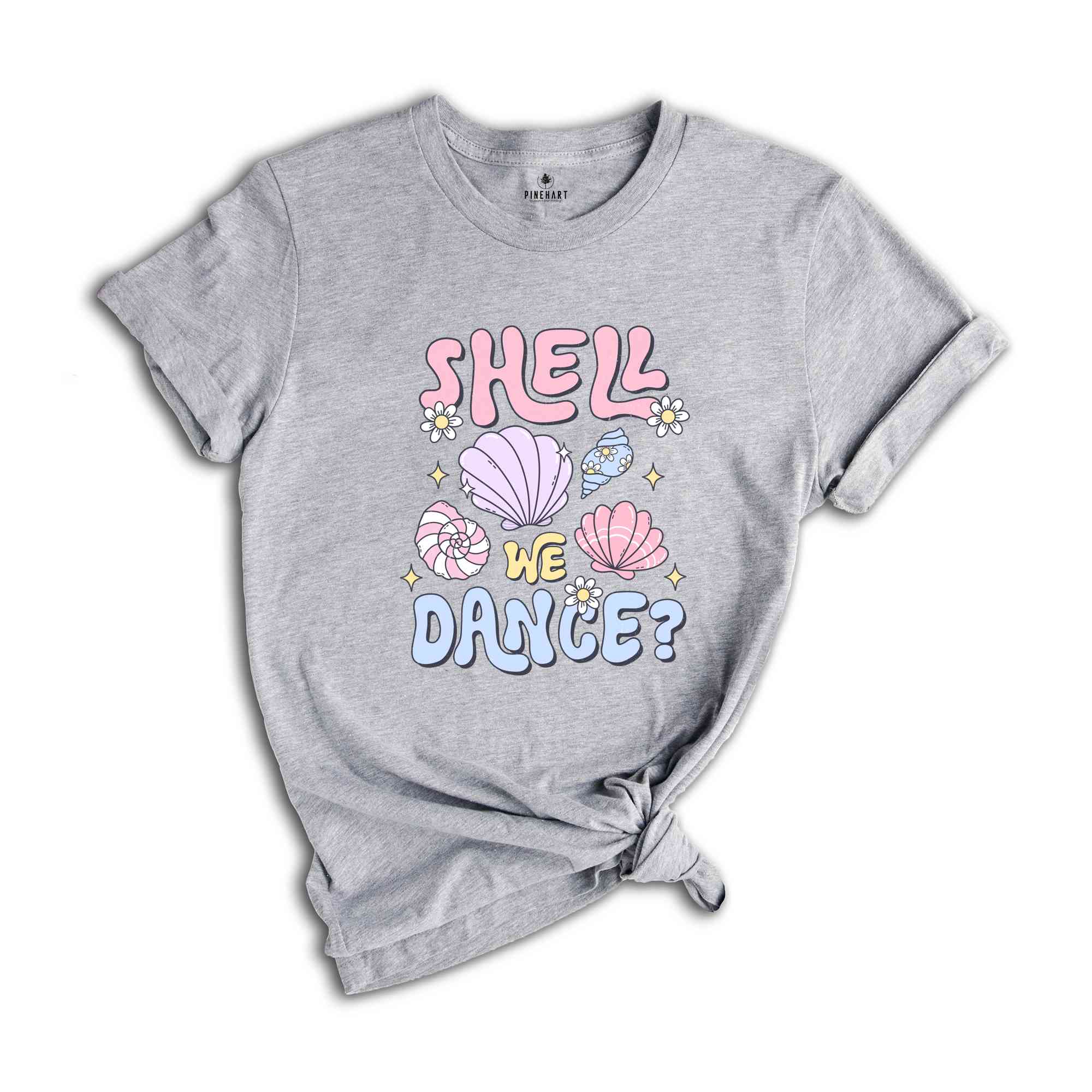 Shell We Dance Shirt, Beach Shirt, Summer Camp Shirt, Cute Summer Shirt, Beach Trip Shirt, Vacation Shirt, Beachy Tshirt, Fun Summer Shirt