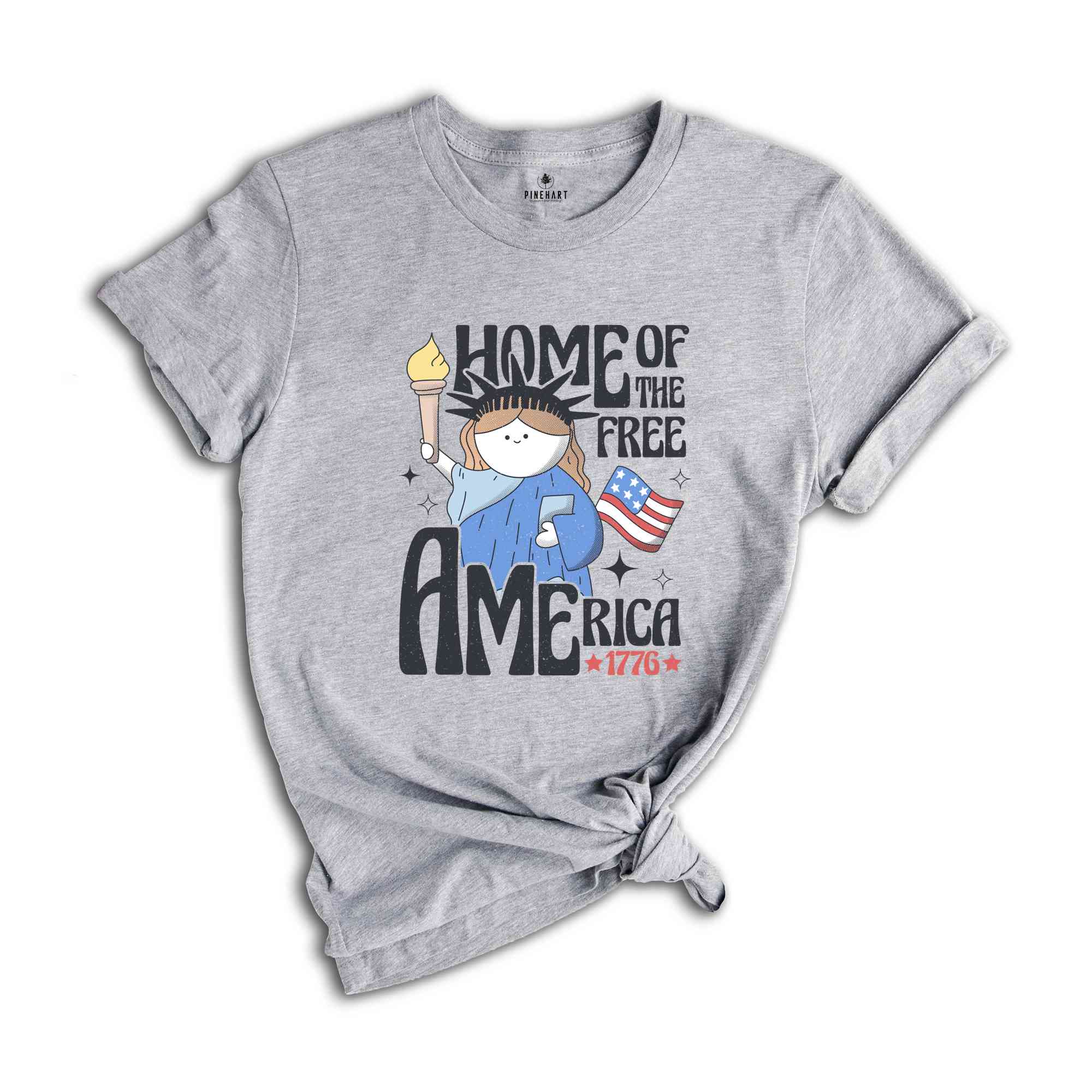 Home Of The Free America, Retro America Shirt, 4th Of July Shirt, Patriotic Shirt, Memorial Day Shirt, Republican Shirt, 1776 America