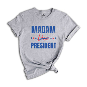 Madam Vice President Shirt, Kamala Harris Support Shirt, Madam President Shirt, Democrat Shirt, Kamala Harris 2024, Political Shirt