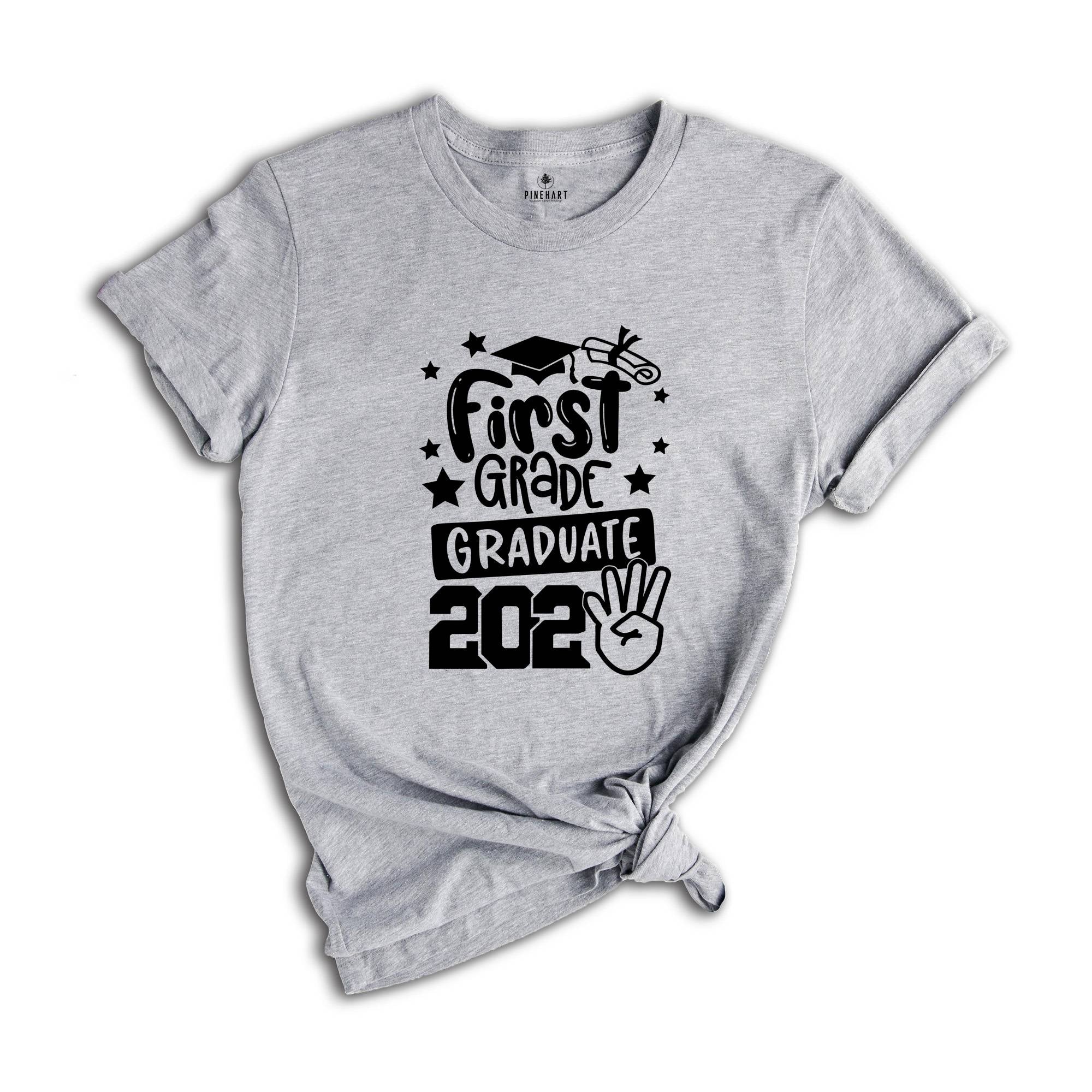 First Grade Graduate 2024 Shirt, Kids End of School Tee, Kids School Shirt, Elementary School Tees, Graduation Shirt