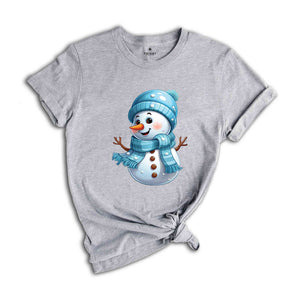 Christmas Snowman Shirt, Cute Snowman Shirt, Christmas Shirt, Cute Winter Shirt, Christmas Gift, New Years Shirt, Holiday Shirt, Snowman Tee