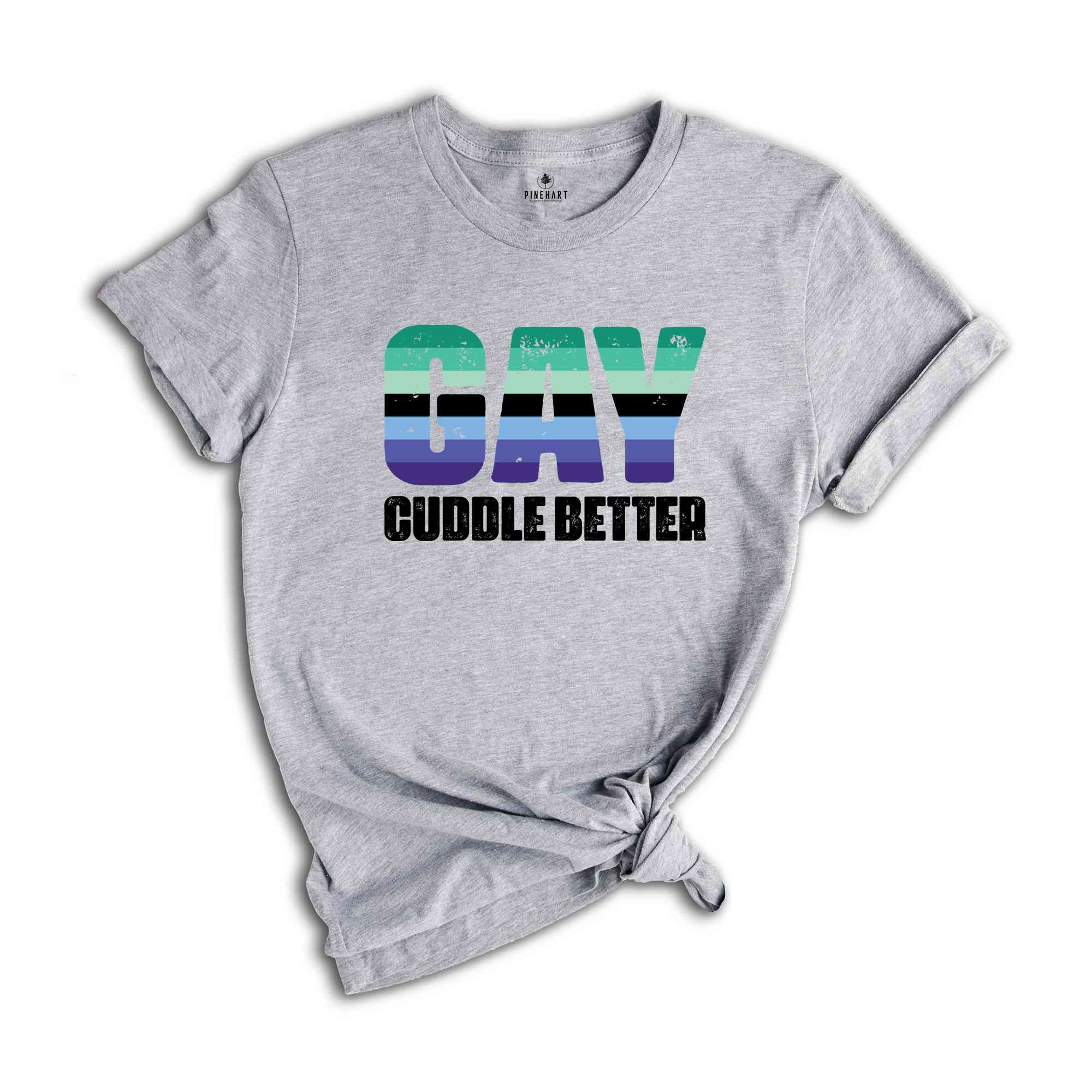 Gay Cuddle Shirt, Gay Pride Shirt, Rainbow Shirt, Equality Shirt, Pride Month Shirt, Queer Shirt, Pride Ally Shirt, Support LGBT Shirt