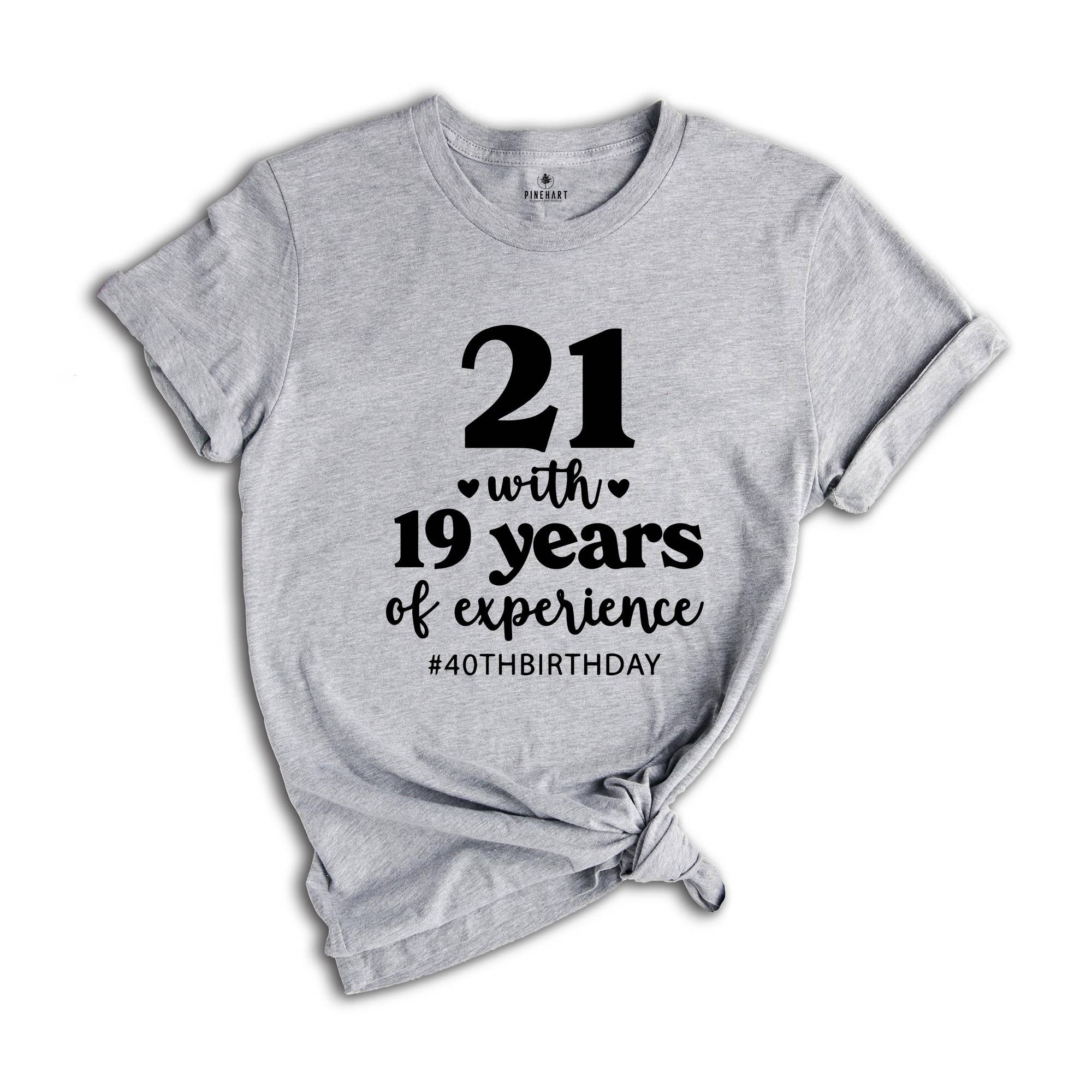 Funny 40th Birthday Shirt, 40th Birthday Tee, Vintage 1984 Shirt, Birthday Trip Shirt, Birthday Gift