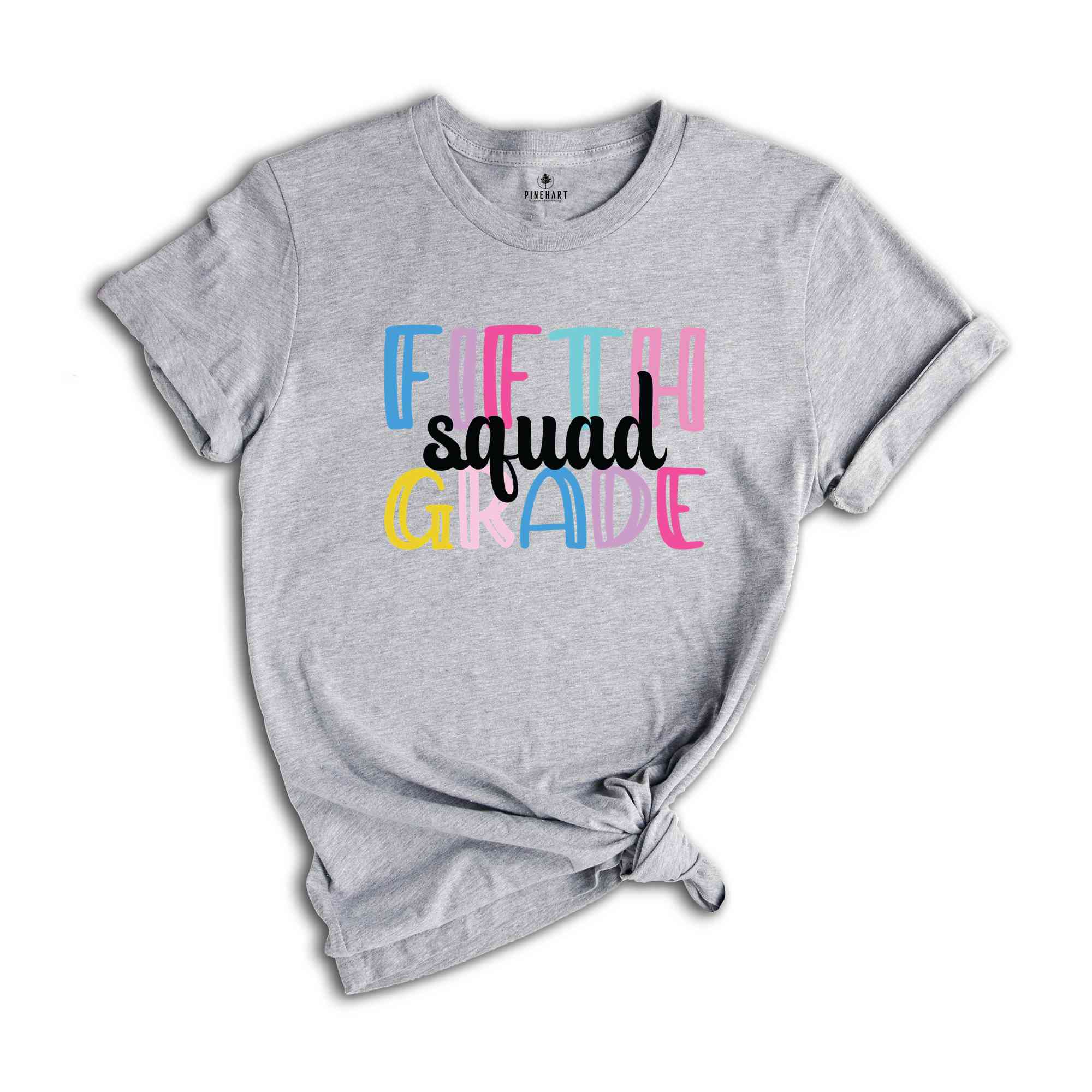 Fifth Grade Squad Shirt, Teacher Shirt, Grade Squad Teacher Shirt, Squad Shirt, New Teacher Shirt, Grade Shirt, Back To School Shirt