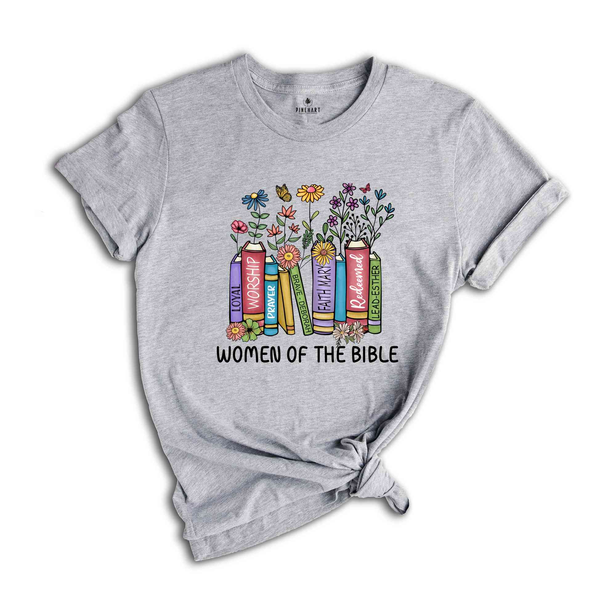 Women Of The Bible Shirt, Bookworm Tee, Librariam Shirt, Book Lover Shirt, Booktrovert Shirt, Book Lover Gift, Christian Shirt, Faith Shirt