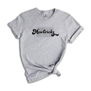 Team Mascot Shirt, Mavericks Mascot Shirt, Mavericks Team Spirit Shirt, Mavericks Fan Shirt, Mavericks School Shirt, Mavericks School Spirit