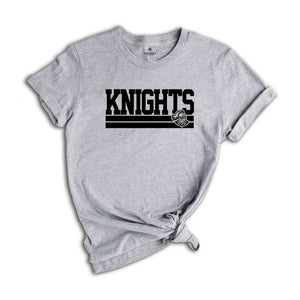 Knights Shirts, Sports Shirt, High School Sports Tee, Knights Mascot Shirt, Knights Spirit Shirt, School Spirit Shirt, Knights Football