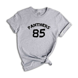 School Spirit Panthers Team Mascot Tee