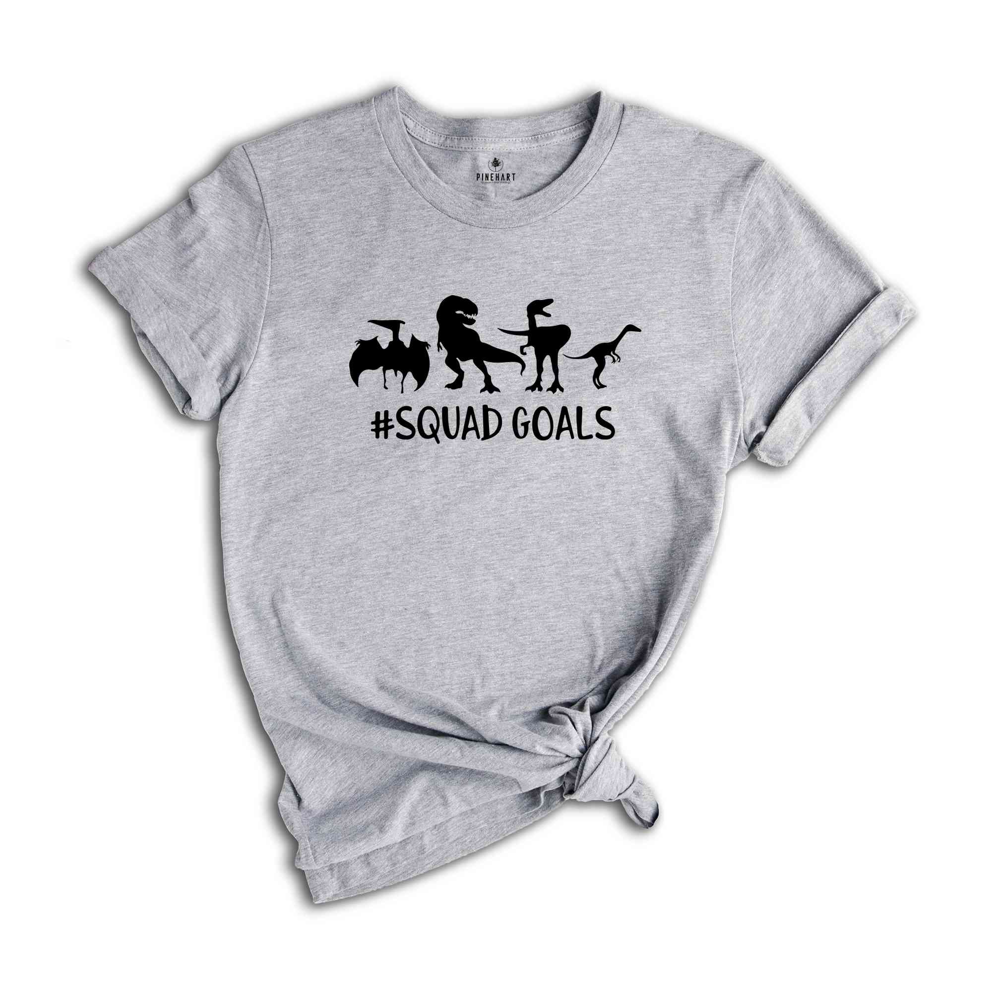 Squad Goals Shirt, Dinosaur Lover Shirt, Dinosaur Party, Dinosaur Gifts, Dinosaur Birthday, Dinosaur clothing, Birthday shirt, T-Rex Shirt