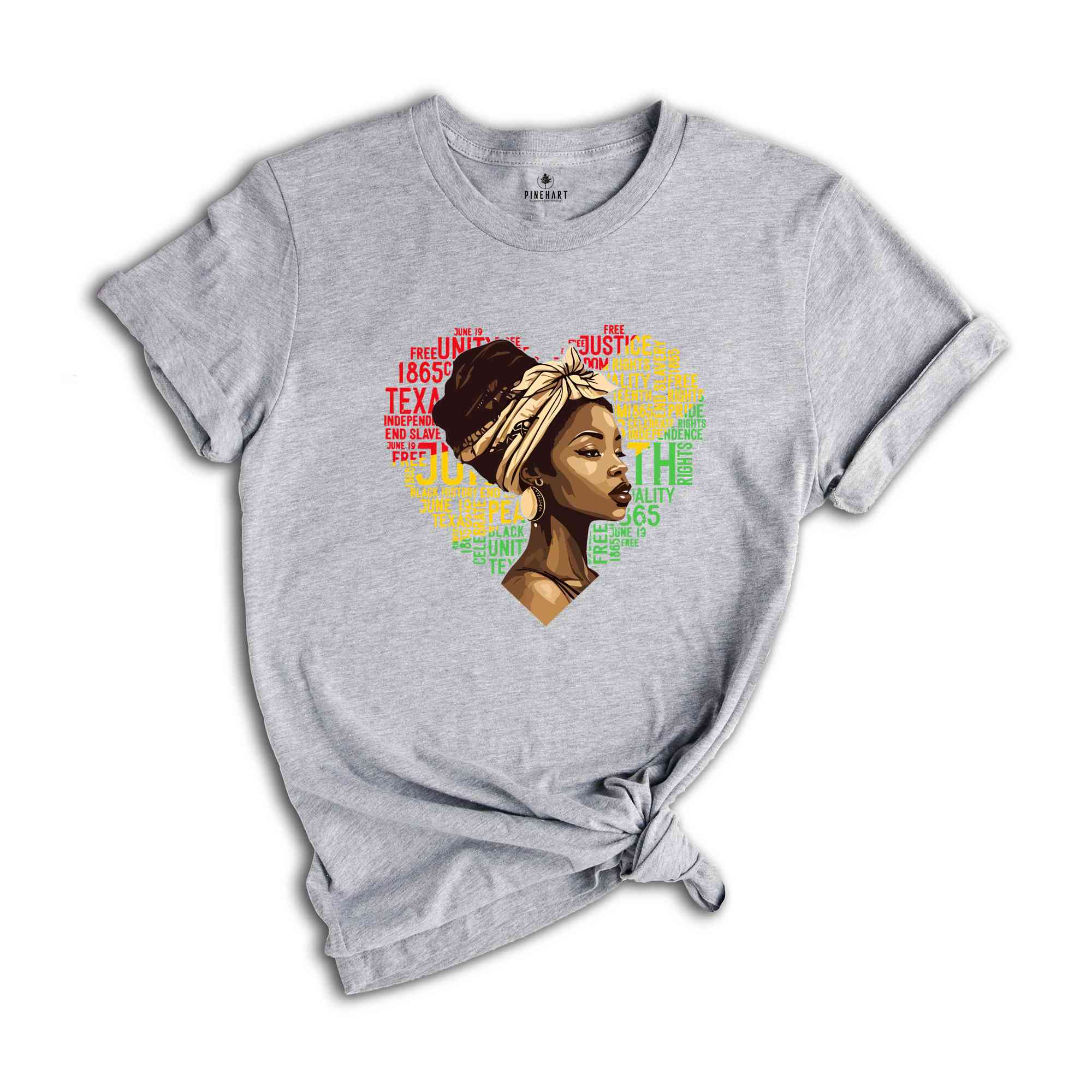 Juneteenth Heart Shirt, Juneteenth Shirt Women, Black Culture, Black History, Black Lives Matter Tee, Melanin T-Shirt, Black Girl Tees