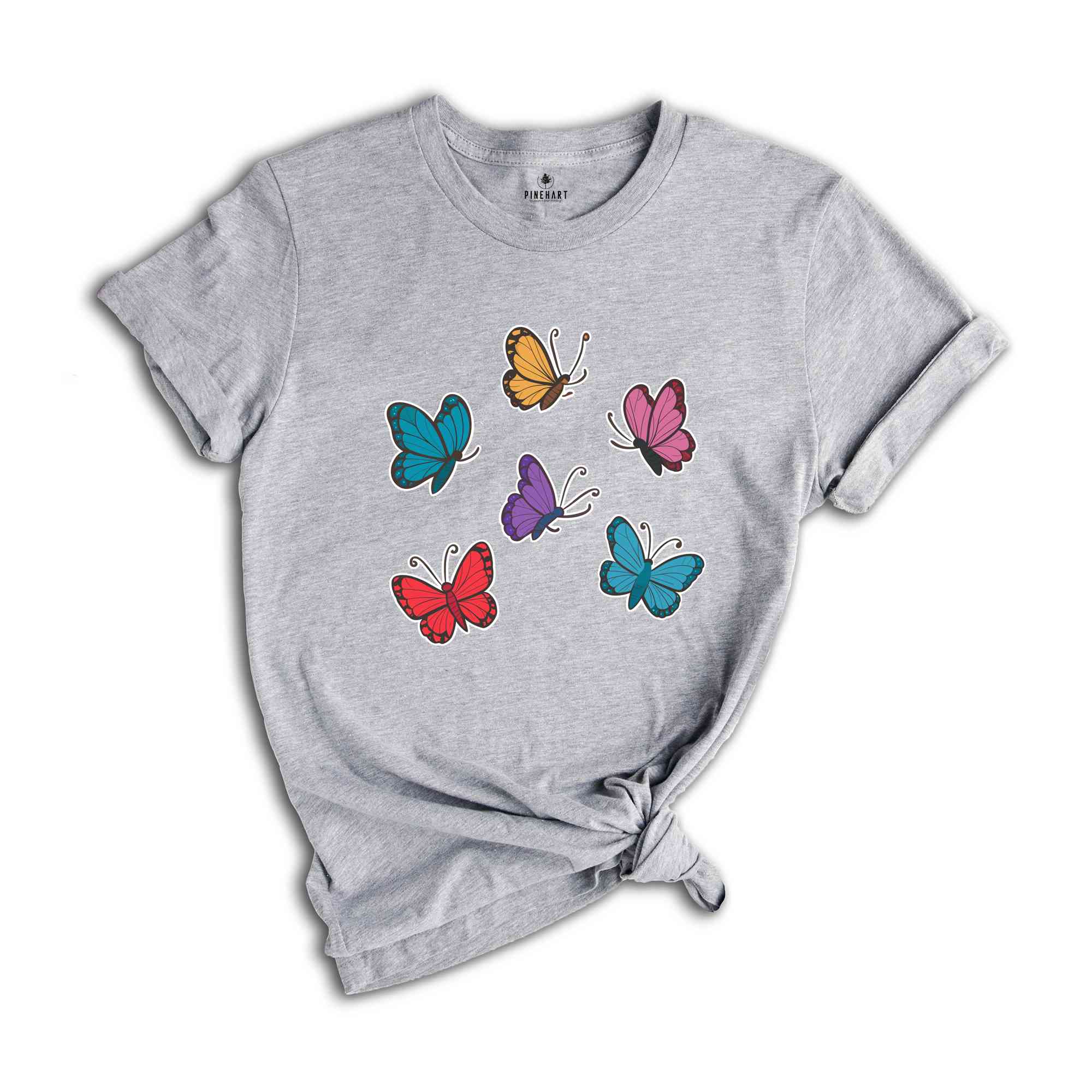 Butterfly Shirt, Colorful Butterfly Shirt, Butterfly Gift, Cute Butterfly Shirt, Butterfly Lovers Shirt, Butterfly Wings Shirt