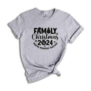 Family Christmas 2024 Shirt, Christmas Shirt, Matching Christmas Shirt, Christmas Party Shirt, Christmas Family Shirt