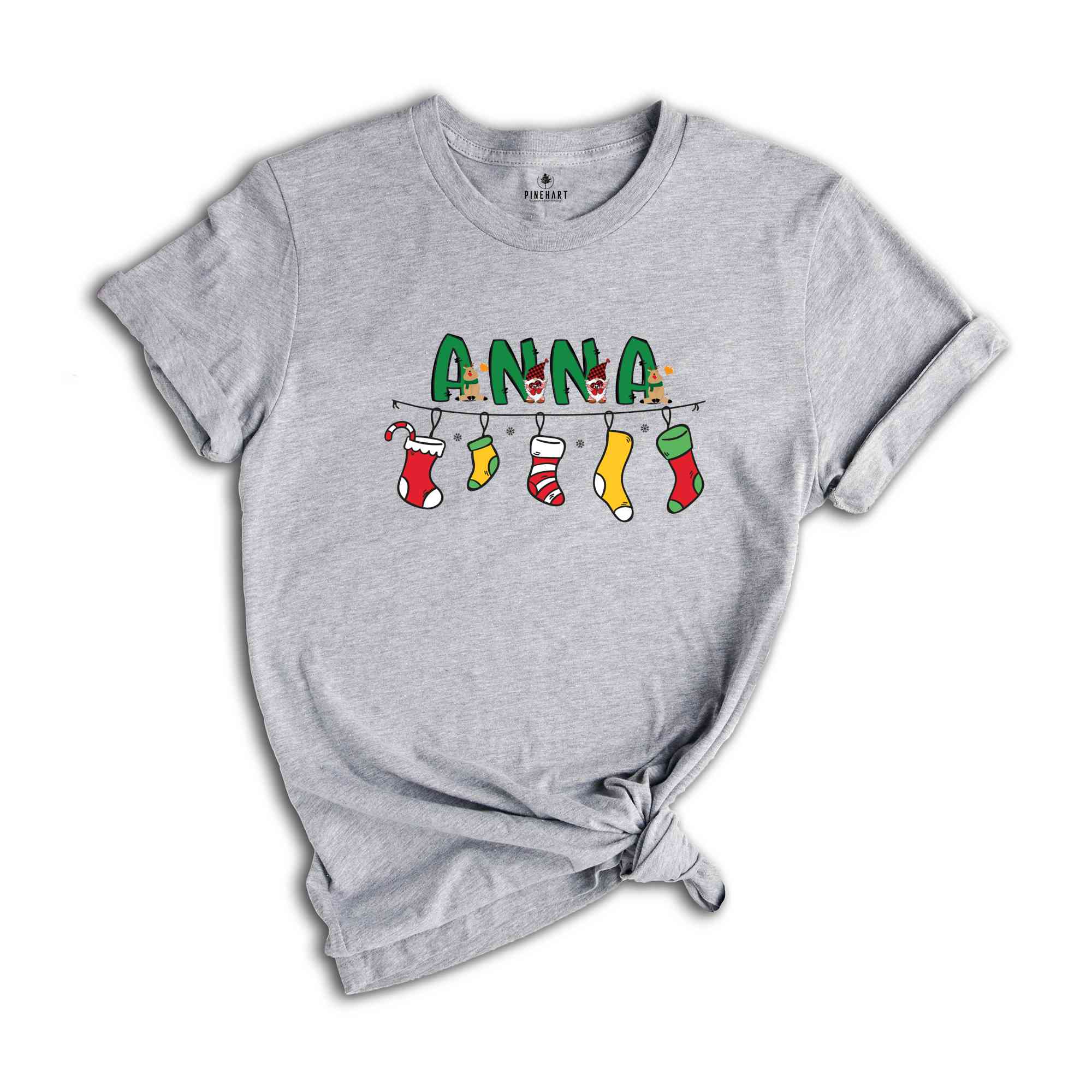 Custom Name Christmas Shirt, Personalized Family Christmas Shirt, Custom Matching T-Shirt, Christmas Squad Shirt