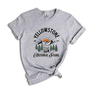 Yellowstone Shirt, Yellowstone National Park T-Shirt, Matching Family Vacation Tee, Camping Crew Shirt, Road Trip Gifts