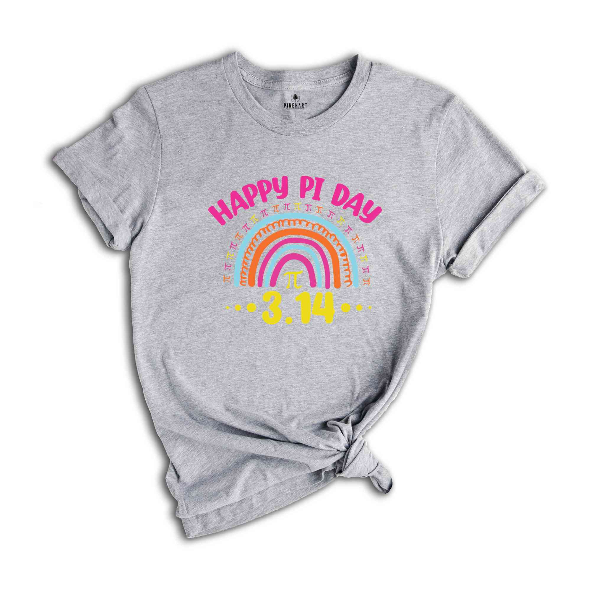 Pi Day Shirt, Funny Math Shirt, Math Lover Gift, Rainbow Pi Tee, Happy 3.14 Pi Symbol Shirt, Gift For Teacher