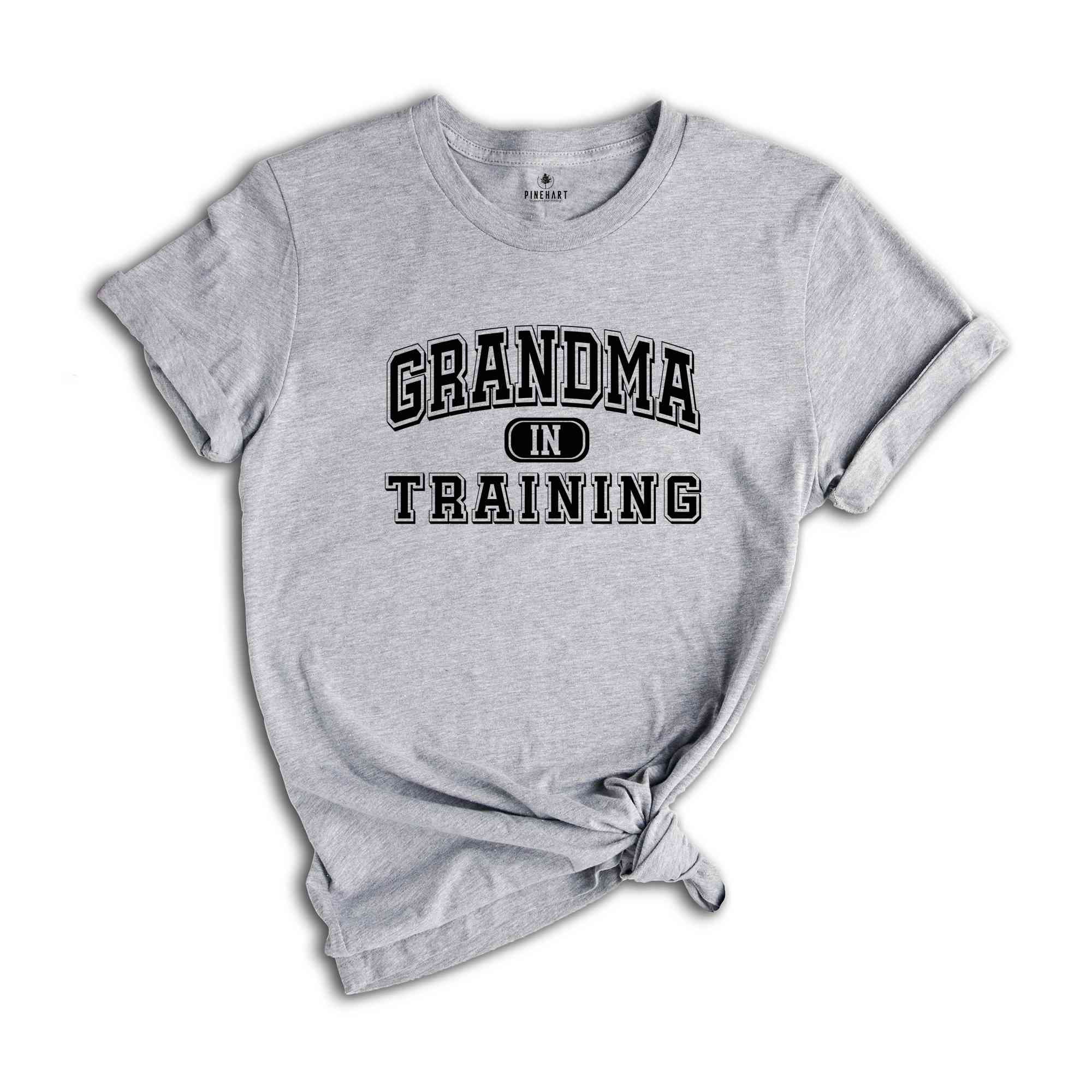 New Grandma Shirt, Grandma in Training, Grammy Shirt Shirt, Baby Shower Shirt, Funny Gender Reveal Shirt, New Grandparents Shirt