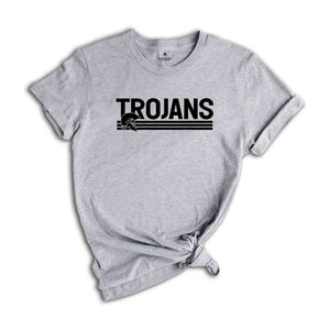 Team Mascot Trojans Shirt, Trojans Team Shirt, Trojans Team Spirit Shirt, Trojans Fan Shirt, School Spirit Shirt, Trojans Mascot Shirt