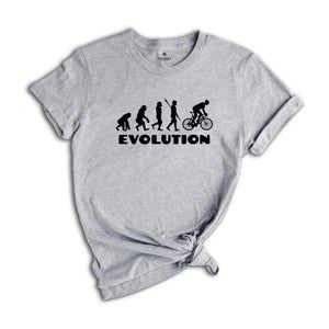 Biker Evolution Shirt, Gift for Biker, Motorbike Shirt, Dirt Bike Shirt, Cycling Shirt, Gift for Boyfriend, Biker Birthday Shirt