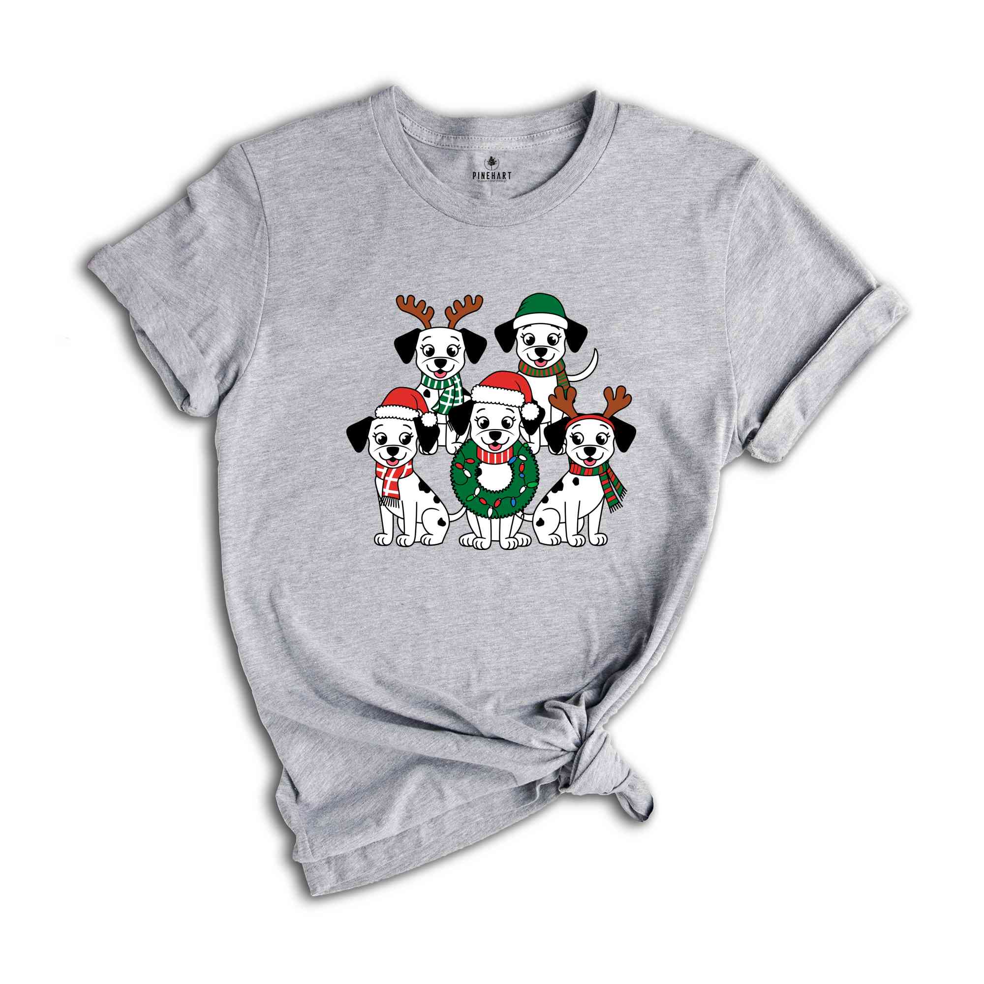 Christmas Dog Shirt, Christmas Dalmatian Shirt, Christmas Lights Shirt, Dalmatians Mom Shirt, Dog Shirt, Christmas Shirt