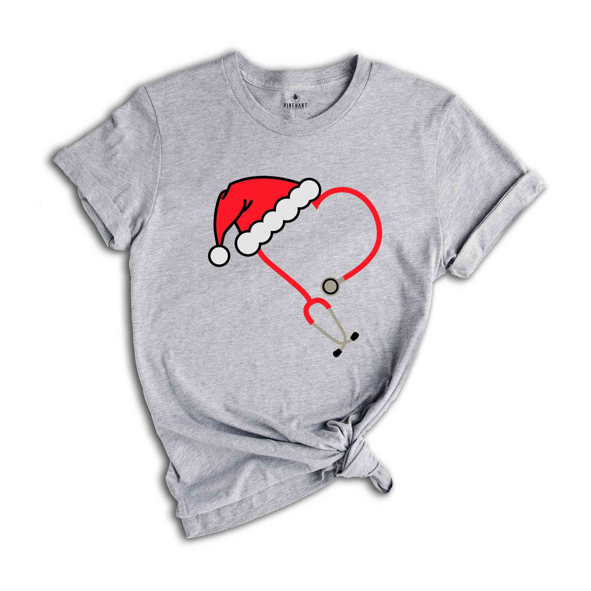 Christmas Stethoscope Shirt, Nursing Tshirt, Cute Christmas Shirt, Christmas Doctor Gift, Nurse Christmas Shirt, Holiday Gift