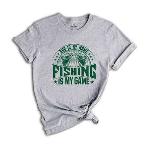 Funny Dad T-Shirt, Fisherman Dad Graphic Tees, Fathers Day Gift, Gift from Son, Fishing Gifts for Men, Papa Shirts, Dad Birthday Gift