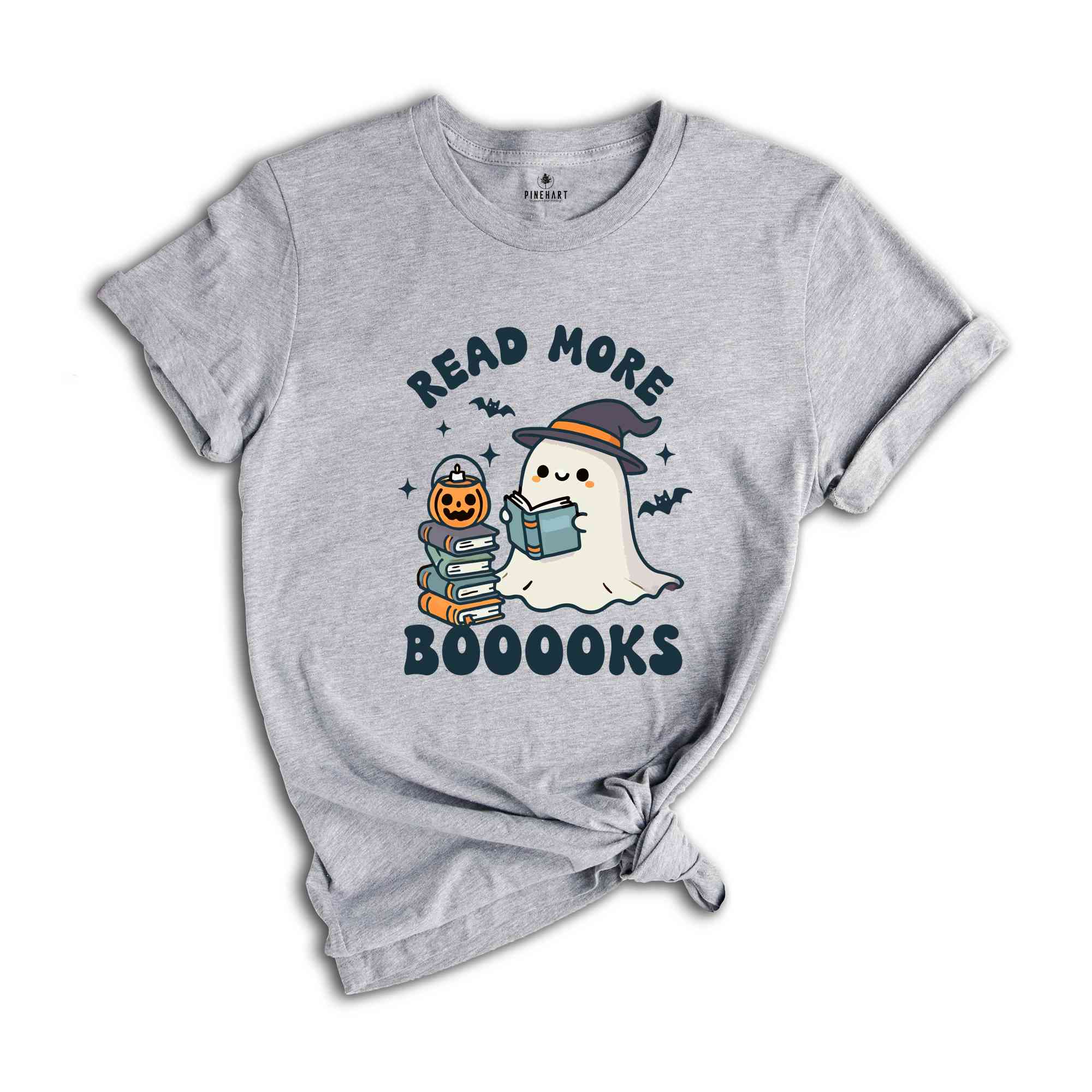 Read More Booooks Shirt, Librarian Shirt, Librarian Halloween, Halloween Ghost Tee, Bookworm Shirt, Spooky Season Shirt, Cute Halloween Tee