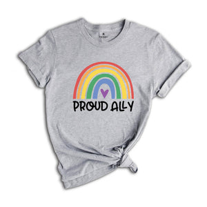 Proud Ally Shirt, Pride Month Shirt, Pride Shirt, Lgbt Shirt, Lgbtq Shirt, Pride T-Shirt, Lgbt T-Shirt, Lgbtq Proud Ally, Equal Rights Tee