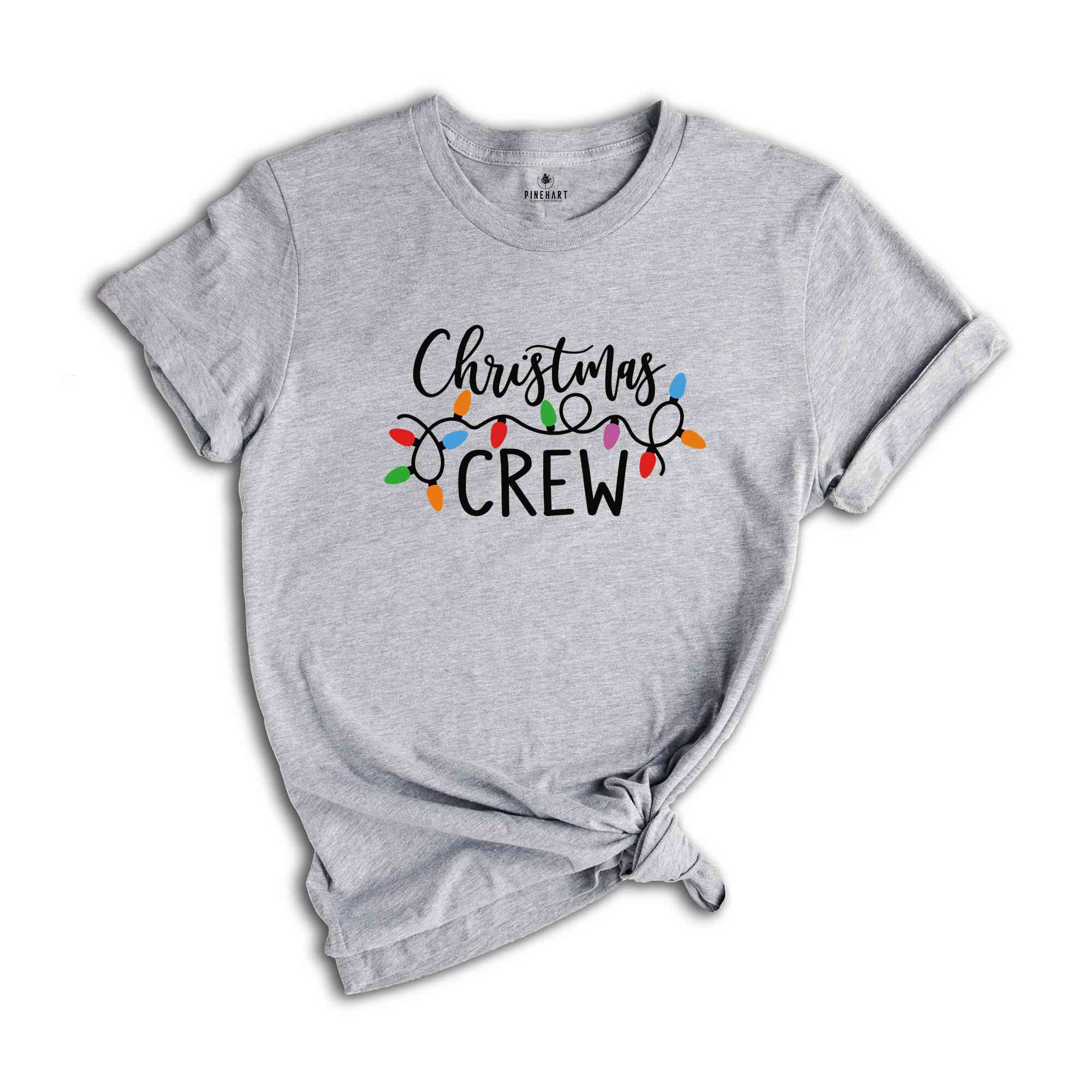 Christmas Crew Light Shirt, Christmas Gift Shirt, Christmas Matching Shirt, Christmas Crew Shirt, Christmas Squad, Xmas Shirt