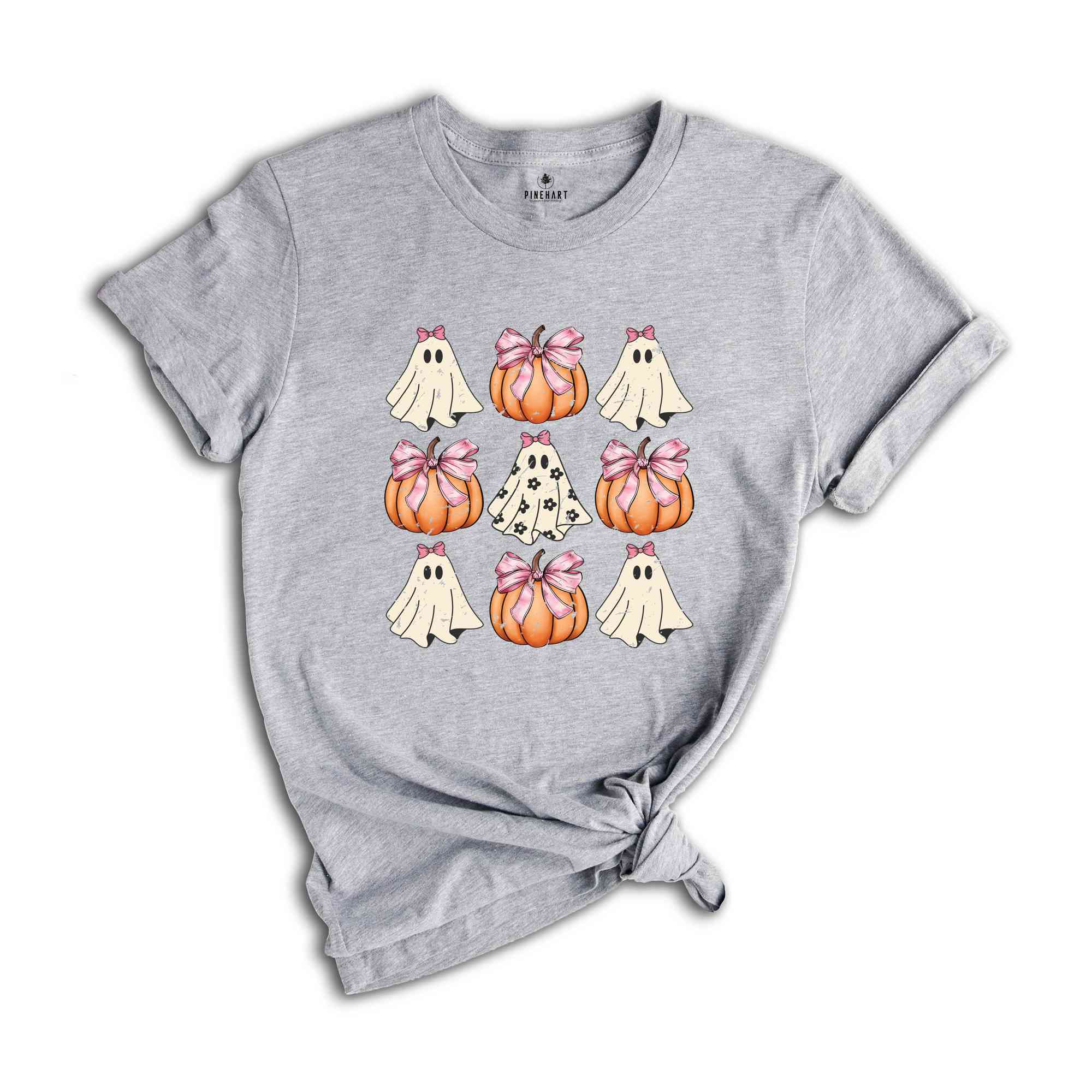 Halloween Ghost Shirt, Pumpkin Spice Shirt, Cute Halloween Shirt, Spooky Season Shirt, Halloween Gift, Pumpkin Shirt, Boo Shirt, Ghost Shirt