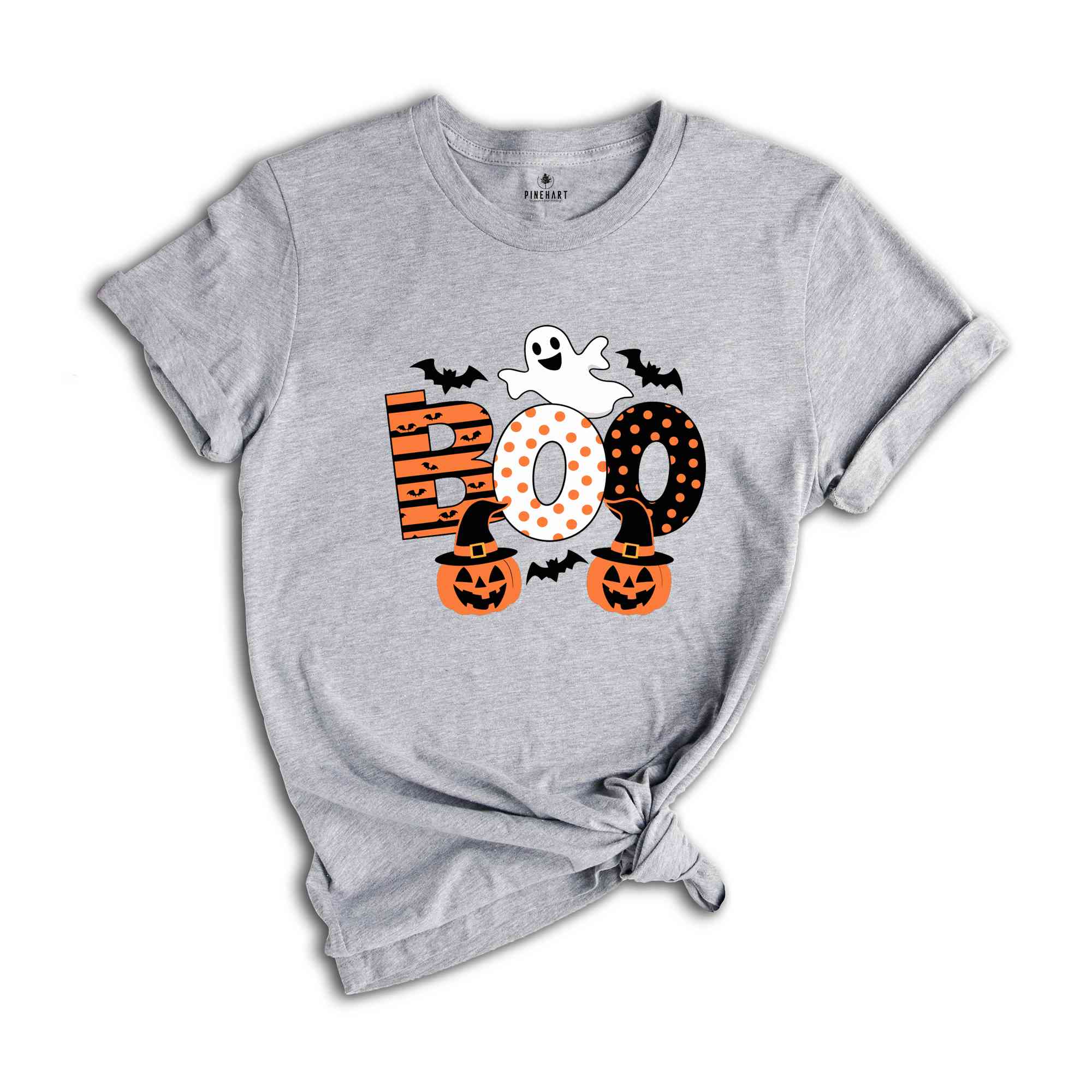 Boo Halloween Shirt, Ghost Halloween Shirt, Halloween Shirt, Trick Or Treat Shirt, Spooky Vibes Shirt, Pumpkin Shirt