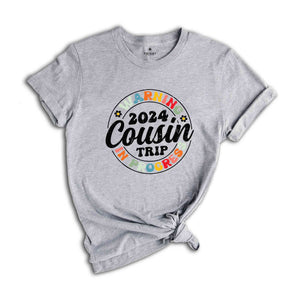 Warning 2024 Cousin Trip In Progress Shirt, Cousin Trip 2024 Shirt, Summer Cousin Shirt, Cousin Beach Tees