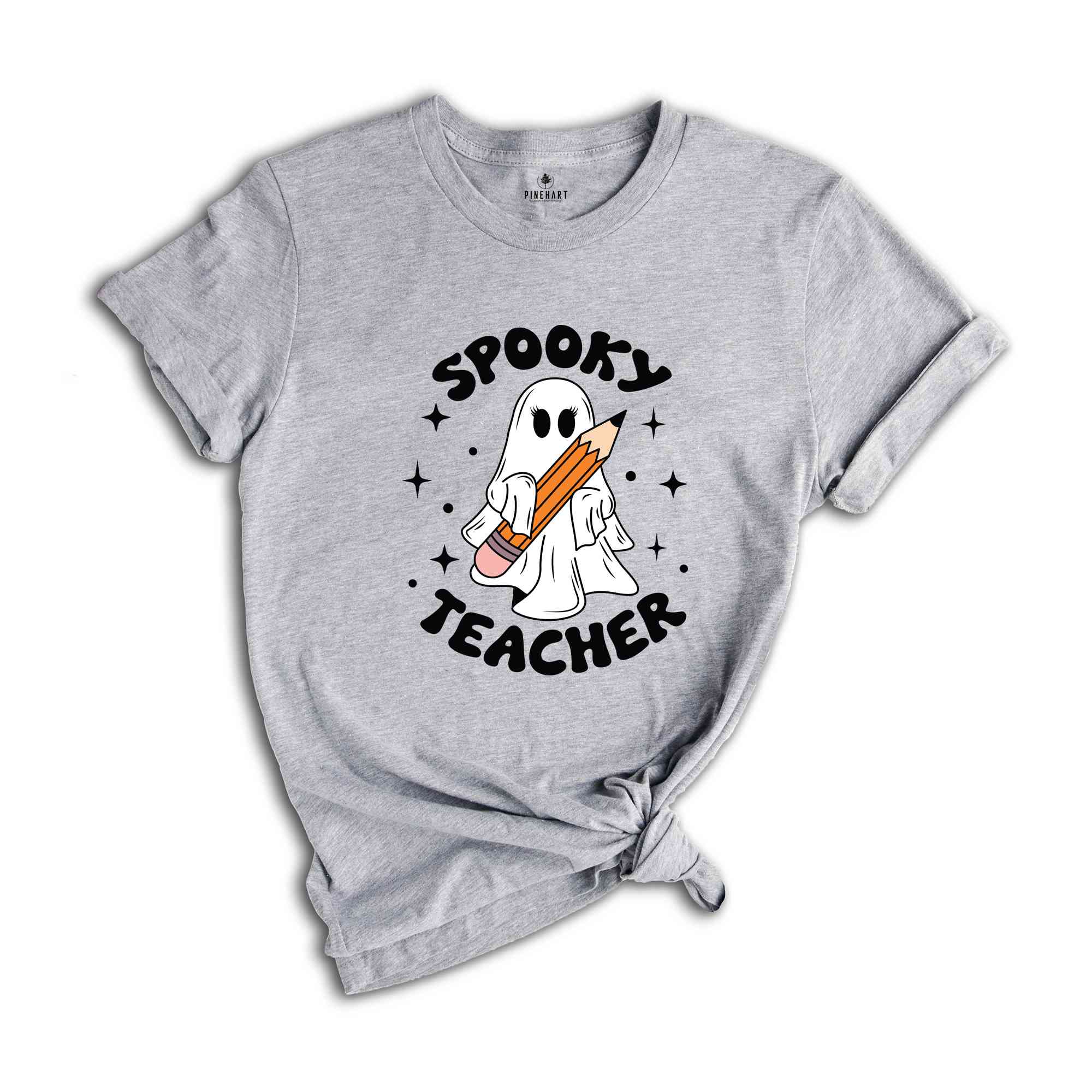 Spooky Teacher Ghost Shirt, Cute Ghost Shirt, Boo Shirt, Halloween Gift For Teachers, Teacher Appreciation, Halloween Gift, Spooky Shirt