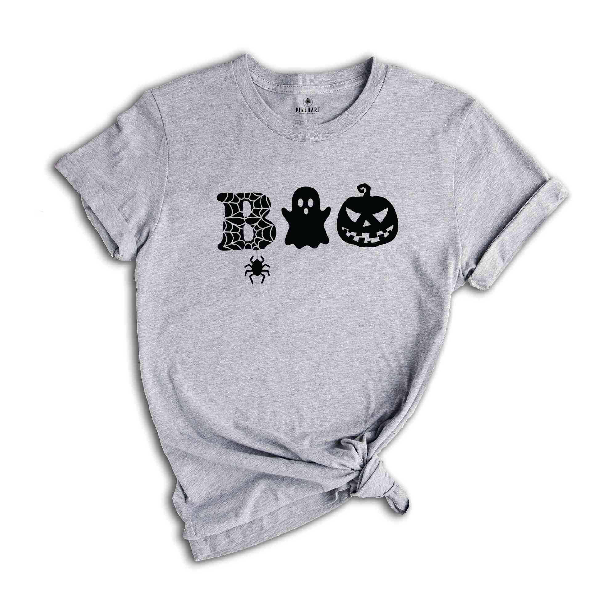 Halloween Boo Shirt, Halloween Ghost Shirt, Halloween Pumpkin TShirt, Kids Halloween Shirt, Spider Halloween Shirt, Toddler Halloween Shirt