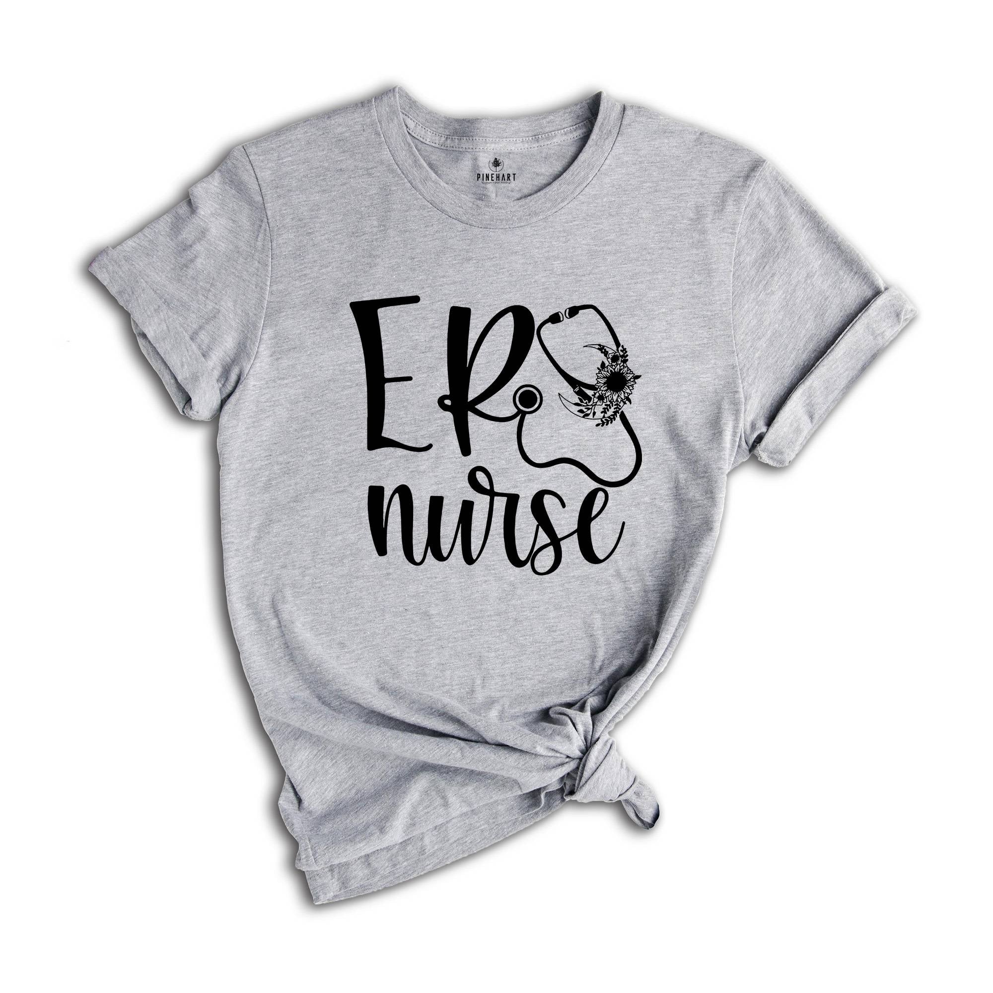 ER Nurse Shirt, Emergency Registered Nurse Tee, Nurse Shirt, New Grad Tee, Nurse Grad Gift, Emergency Medicine ER Shirt