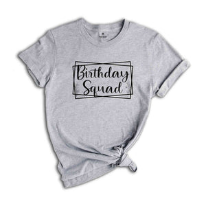 Birthday Shirt, It's My Birthday Shirt, Birthday Squad Shirt, Matching Birthday Shirt, Birthday Group Shirts, Birthday Party Shirts