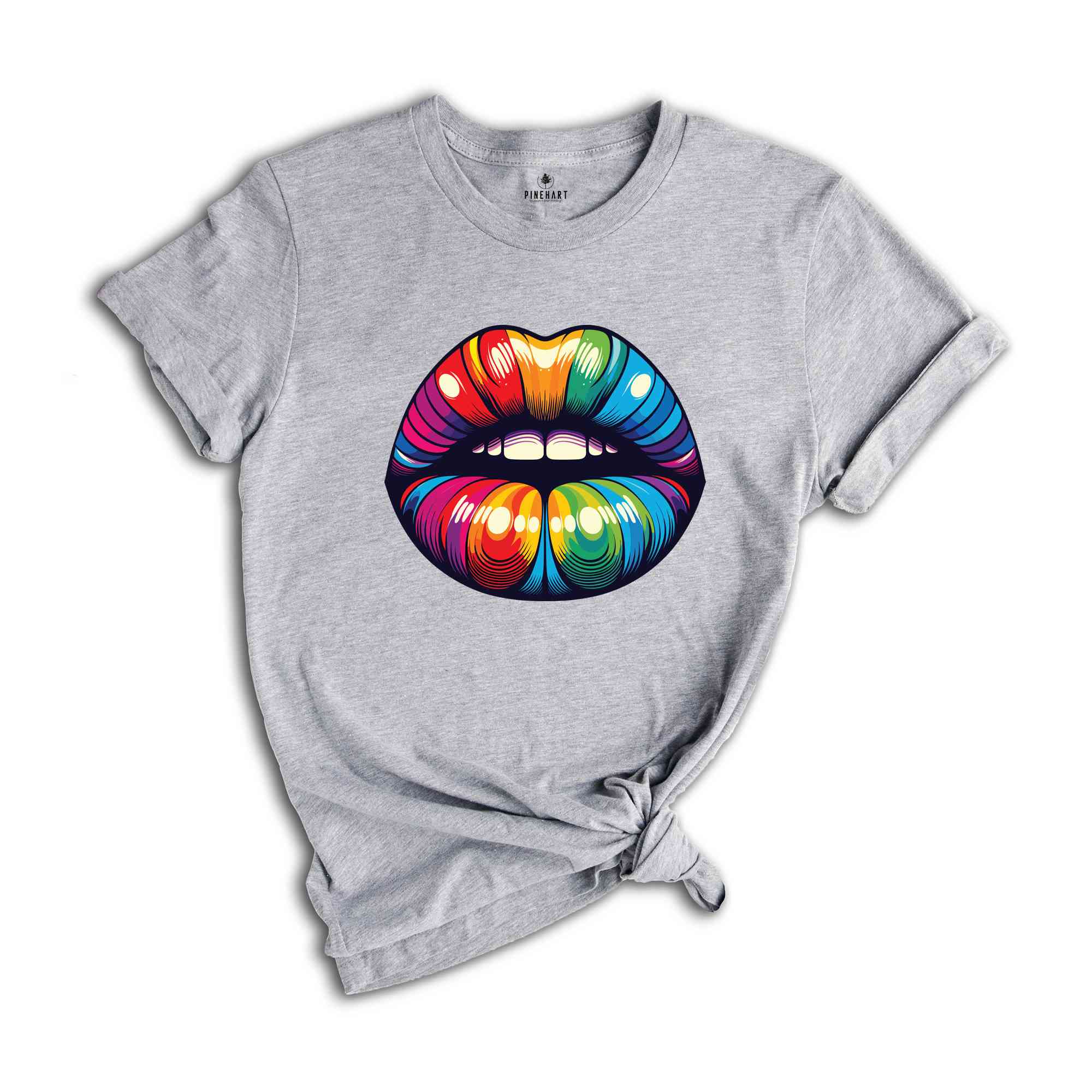 Rainbow Lips Shirt, LGBT Lips Shirt,Rainbow Shirt,LGBT Shirt,Lips Tshirt,Pride Shirt,Equality Shirts, Pride Month Tee