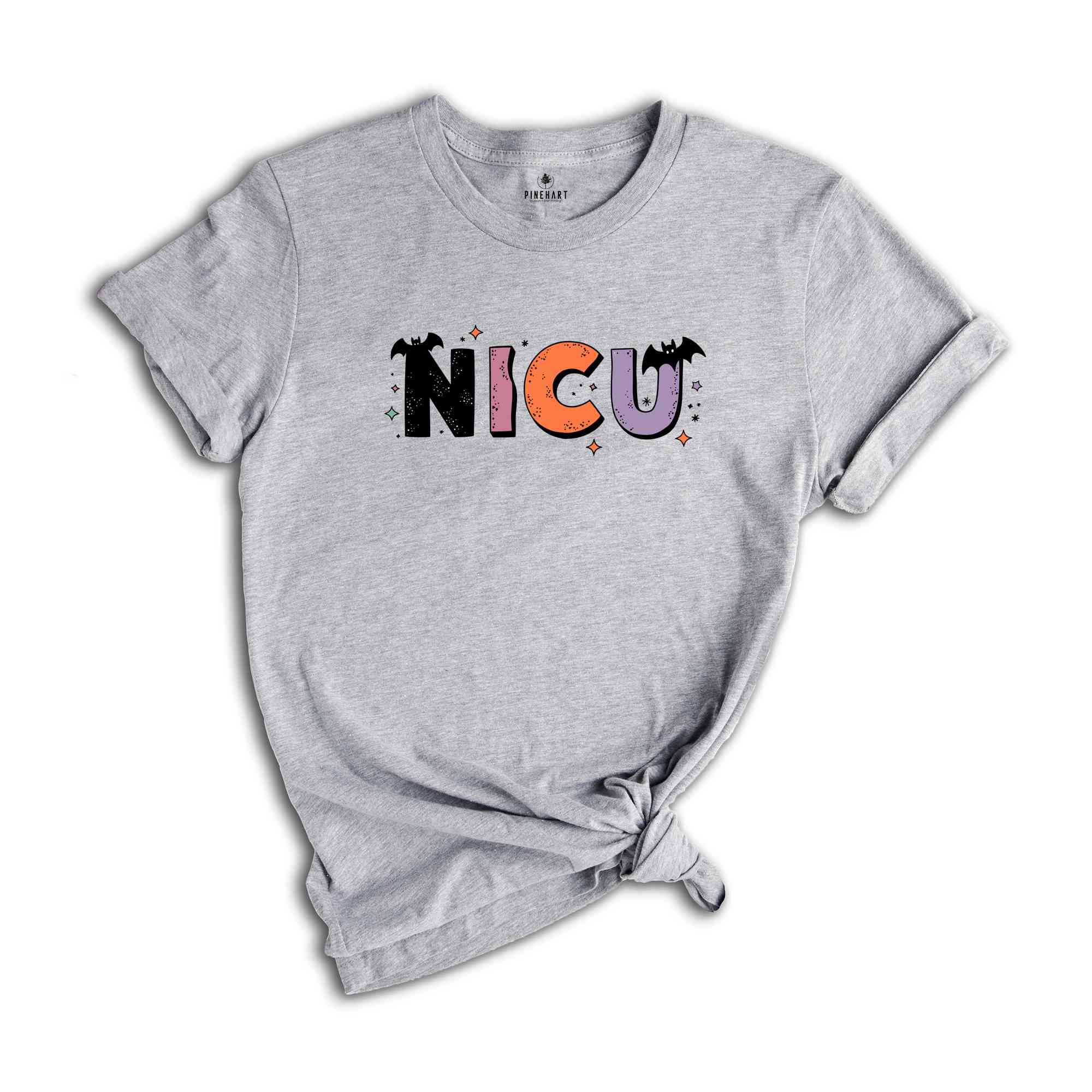 Halloween NICU Nurse Shirt, NICU Nurse Halloween, Spooky Nicu Shirt, Pumpkin Shirt, Hospital Nurse Shirt, Halloween Party Shirt