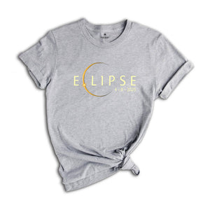 Eclipse 4-8-2025 Shirt, Total Solar Eclipse 2025 Shirt, April 8 2025 Shirt, USA Shirt, Spring Shirt, Eclipse Shirt