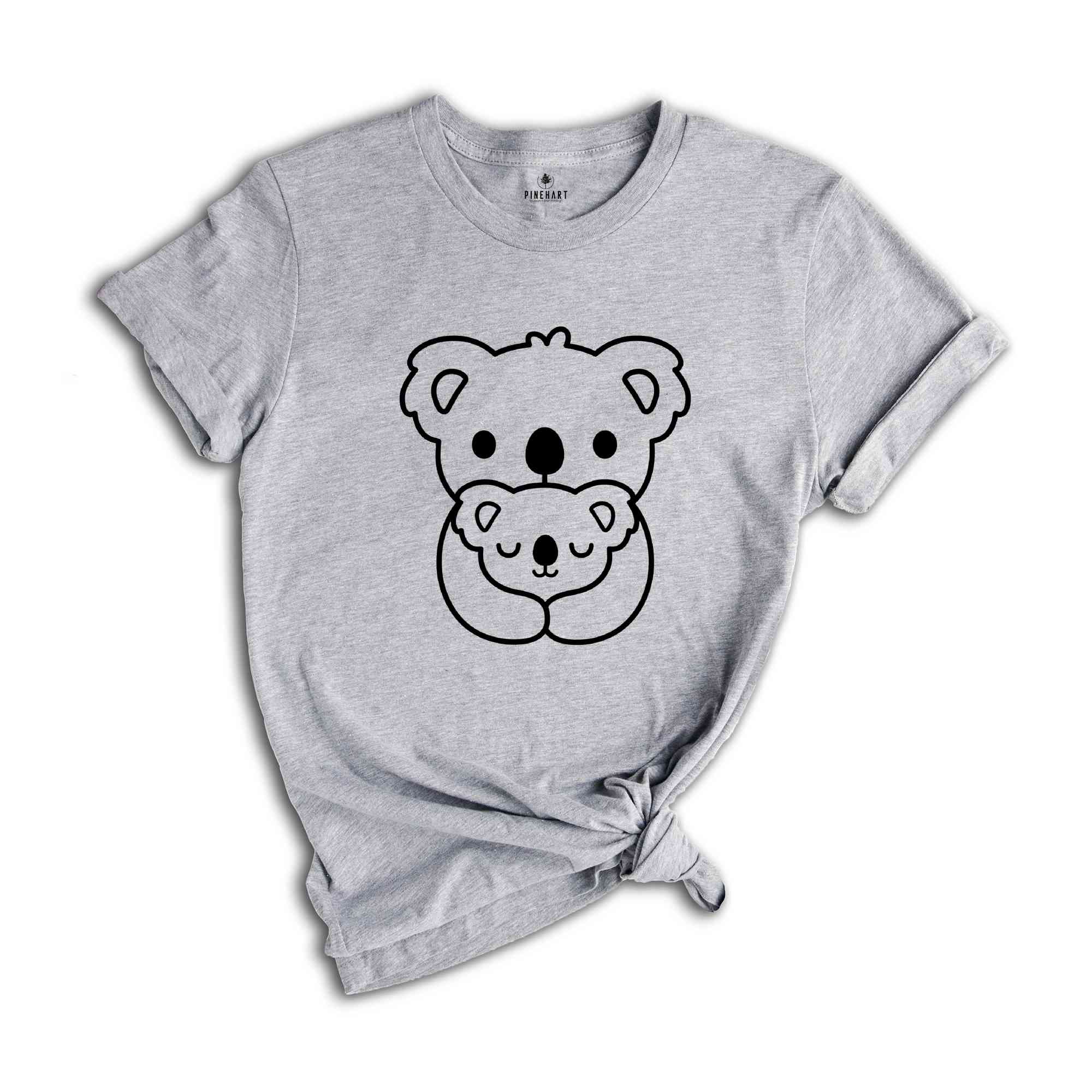 Mama Koala Shirt, Mama and Baby Koala Shirt, Cute Mom Shirt, Animal Lover Shirt, Mom Life Shirt, Funny Mom Shirt