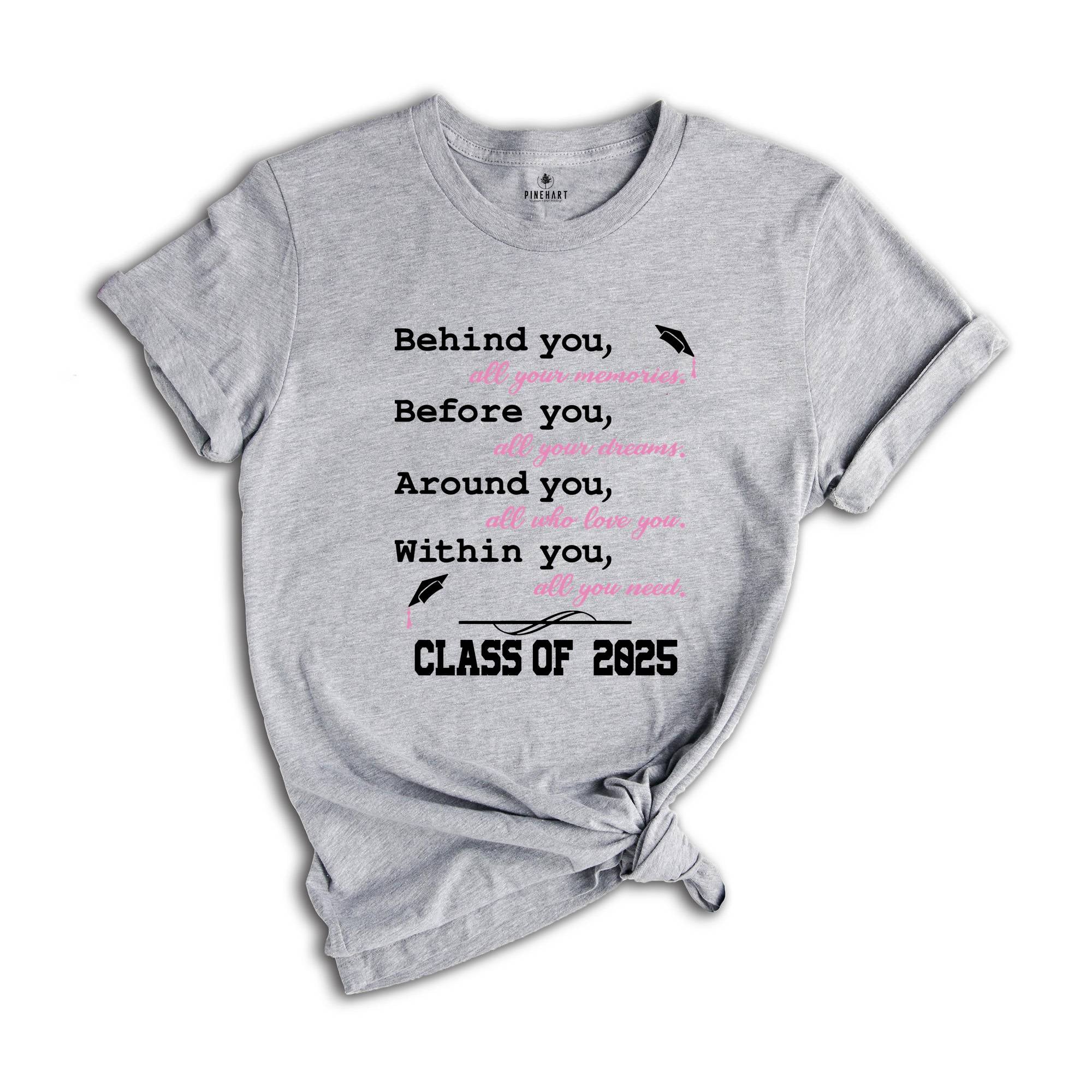 Graduation Saying Class of 2025, Senior 2025 Shirt, Class Of 2025 Shirt, Graduation T-Shirt, Graduation Party, Senior Squad